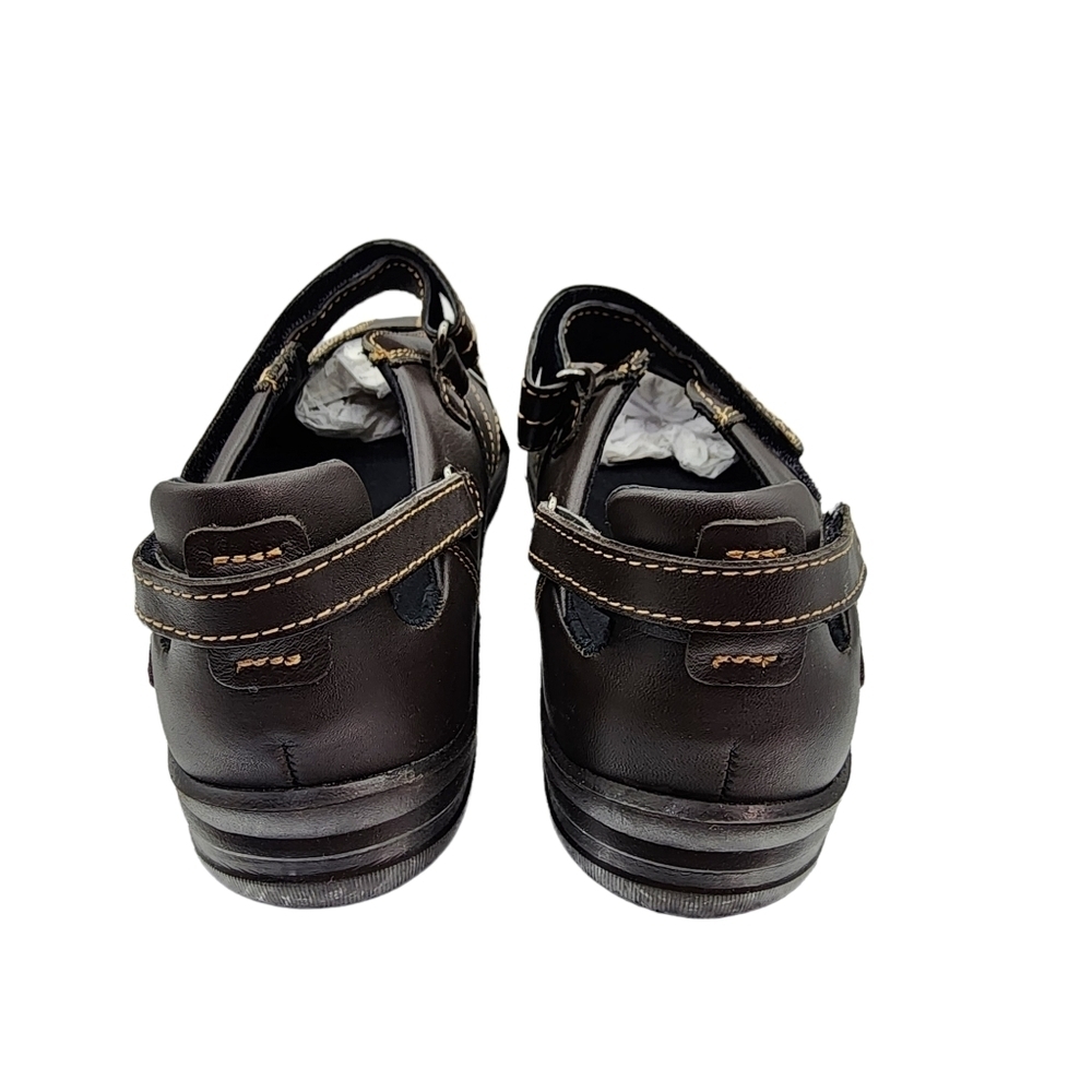 Apex Women's Petals Jane Leather Sneakers - 6 X-Wide - Picture 5 of 7